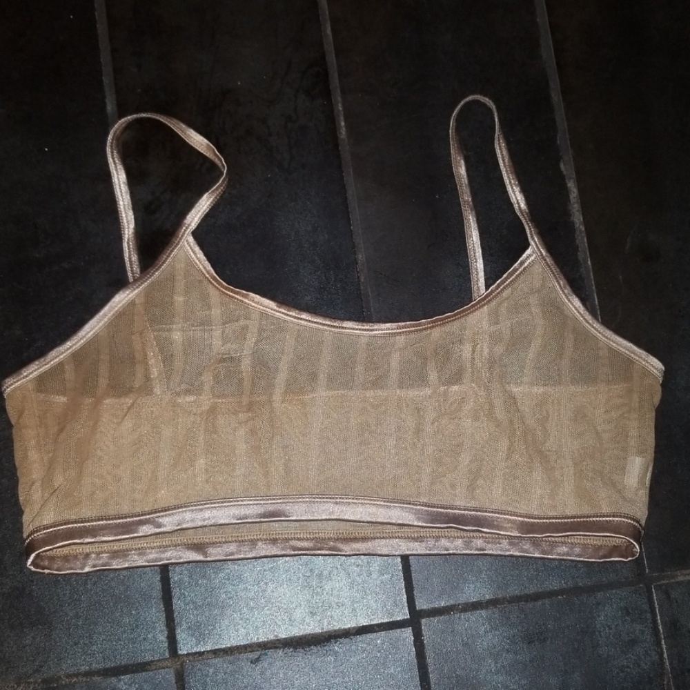 Clear bra bandeau